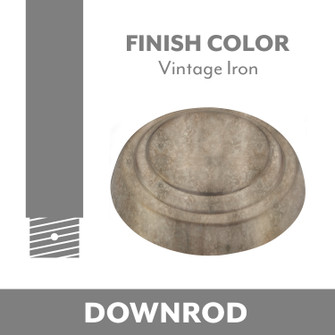 Ceiling Fan Downrod in Vintage Iron (15|DR518VI)