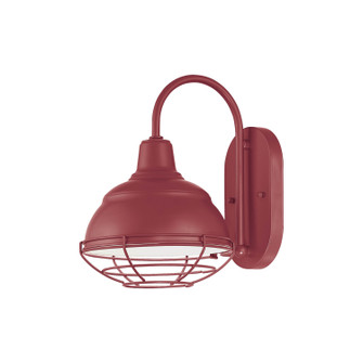 R Series One Light Wall Bracket in Satin Red (59|RWHWB8SR)