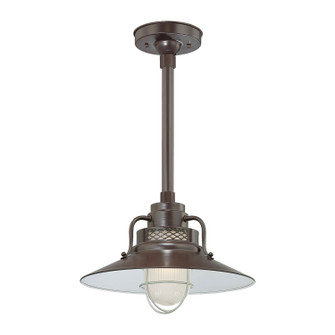R Series One Light Pendant in Architectural Bronze (59|RRRS14ABR)