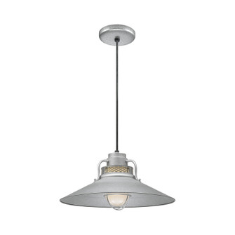 R Series One Light Pendant in Galvanized (59|RRRC18GA)