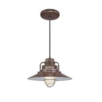 R Series One Light Pendant in Architectural Bronze (59|RRRC14ABR)