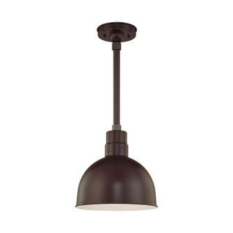 R Series One Light Pendant in Architectural Bronze (59|RDBS12ABR)