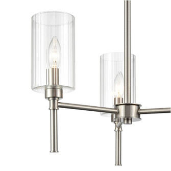 Chastine Three Light Chandelier in Brushed Nickel (59|9913BN)