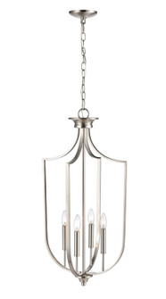 Four Light Pendant in Brushed Nickel (59|9837BN)