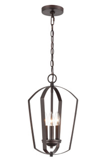 Ivey Lake Three Light Pendant in Rubbed Bronze (59|9823RBZ)