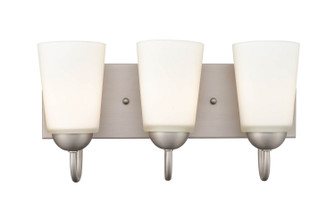 Ivey Lake Three Light Vanity in Satin Nickel (59|9813SN)