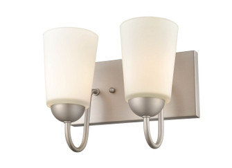 Ivey Lake Two Light Vanity in Satin Nickel (59|9812SN)