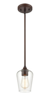Ashford One Light Mini Pendant in Rubbed Bronze (59|9731RBZ)