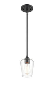 Ashford One Light Mini Pendant in Matte Black (59|9731MB)