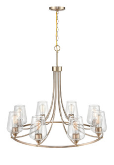 Ashford Eight Light Chandelier in Modern Gold (59|9728MG)