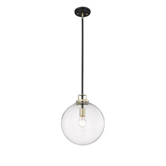 Mellrosa One Light Pendant in Matte Black Modern Gold (59|9202MBMG)