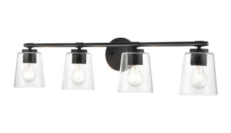 Four Light Vanity in Matte Black (59|8114MB)