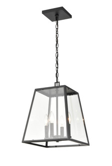 Grant Four Light Outdoor Lantern in Powder Coated Black (59|8014PBK)