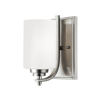 Bristo One Light Wall Sconce in Satin Nickel (59|7261SN)