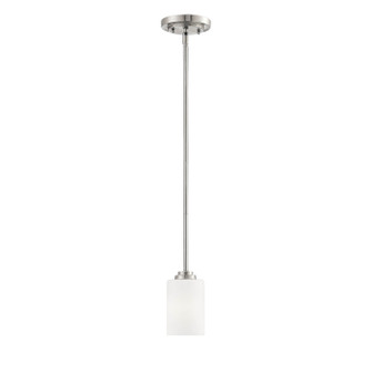 Bristo One Light Pendant in Satin Nickel (59|7251SN)