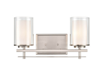 Huderson Two Light Wall Sconce in Brushed Nickel (59|5502BN)