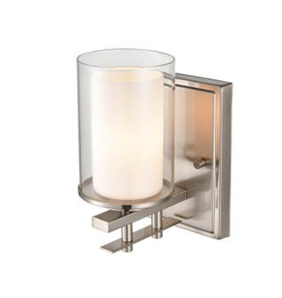 Huderson One Light Wall Sconce in Brushed Nickel (59|5501BN)