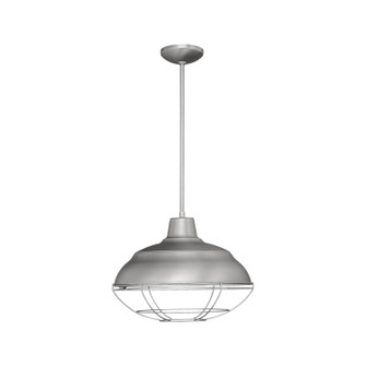 Neo-Industrial One Light Mini Pendant in Satin Nickel (59|5311SN)