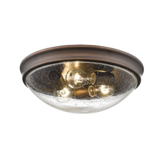 Three Light Flushmount in Rubbed Bronze (59|5229RBZ)