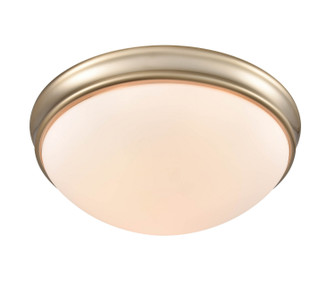Baumann Three Light Flushmount in Modern Gold (59|5225MG)