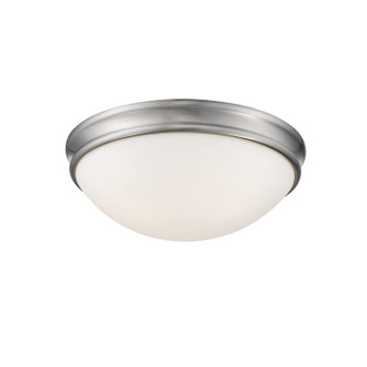 Three Light Flushmount in Brushed Nickel (59|5225BN)