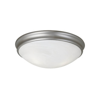 Three Light Flushmount in Satin Nickel (59|5135SN)