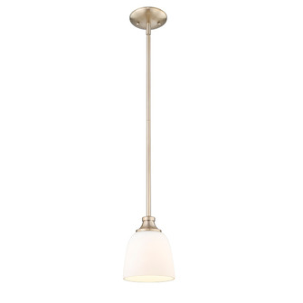 Alberta One Light Mini Pendant in Modern Gold (59|492001MG)