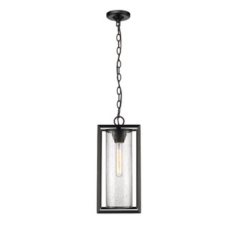 Wheatland One Light Outdoor Hanging Lantern in Powder Coat Black (59|4562PBK)