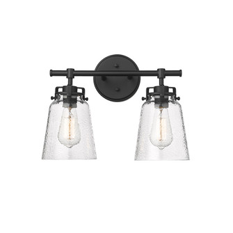 Amberose Two Light Vanity in Matte Black (59|4412MB)