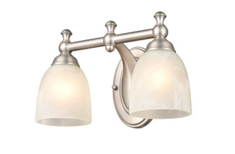 Two Light Vanity in Satin Nickel (59|4302SN)