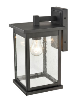 Bowton One Light Outdoor Hanging Lantern in Powder Coat Black (59|4111PBK)
