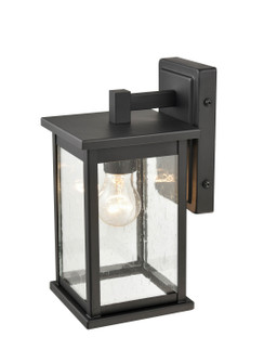 Bowton One Light Outdoor Hanging Lantern in Powder Coat Black (59|4101PBK)
