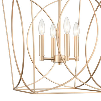 Tracy Four Light Pendant in Painted Modern Gold (59|4000PMG)