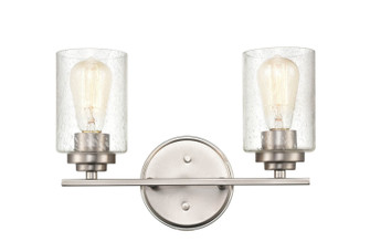 Moven Two Light Vanity in Satin Nickel (59|3682SN)