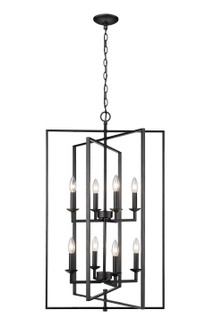 Nellis Eight Light Pendant in Matte Black (59|3248MB)