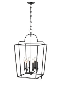 Six Light Pendant in Matte Black (59|3238MB)