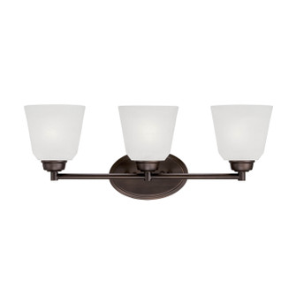 Franklin Three Light Vanity in Rubbed Bronze (59|3223RBZ)