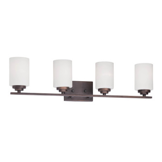 Durham Four Light Vanity in Rubbed Bronze (59|3184RBZ)