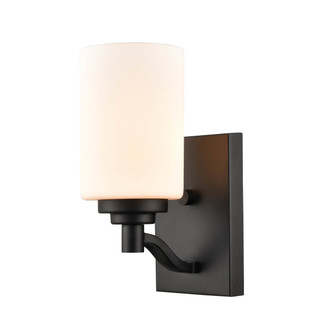 Durham One Light Wall Sconce in Matte Black (59|3181MB)