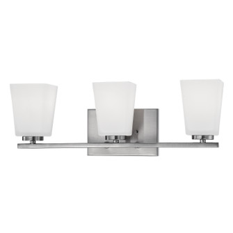 Three Light Vanity in Brushed Nickel (59|293BN)