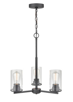 Verlana Three Light Chandelier in Matte Black (59|2713MB)