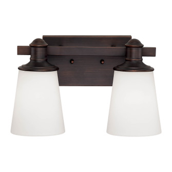 Cimmaron Two Light Vanity in Rubbed Bronze (59|2162RBZ) Cimmaron Two Light Vanity in Rubbed Bronze (59|2162RBZ)