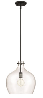 One Light Pendant in Matte Black (59|2071MB)