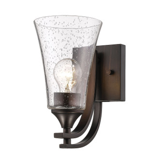 Natalie One Light Wall Sconce in Rubbed Bronze (59|1491RBZ)
