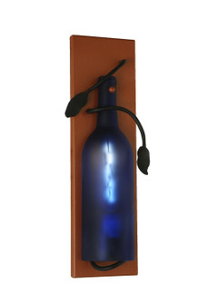 Tuscan Vineyard One Light Wall Sconce in Copper Metallic/Black Cherry (57|99635)