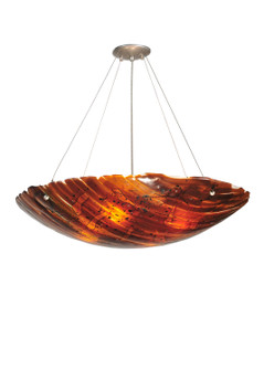 Metro Fusion Four Light Pendant in Brushed Nickel (57|99537)