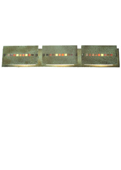 Moss Creek Three Light Vanity in Tarnished Copper (57|99390)