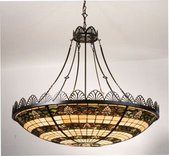 Shell And Ribbon Eight Light Pendant in Timeless Bronze (57|98971)