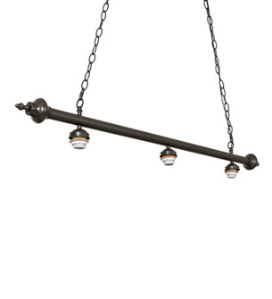 Island Pendant Hardware Three Light Island Pendant Hardware in Mahogany Bronze (57|98718)