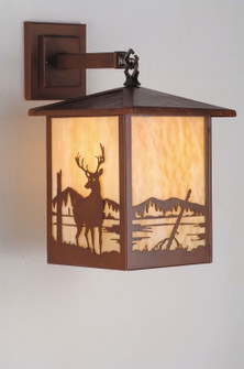 Seneca One Light Wall Sconce in Rust (57|98564)